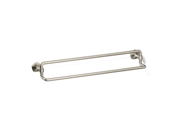 Kohler - Occasion 24 Double Towel Bar Vibrant Brushed Nickel