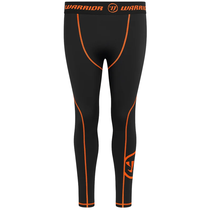 Warrior Logo Mens Black Baselayer XL