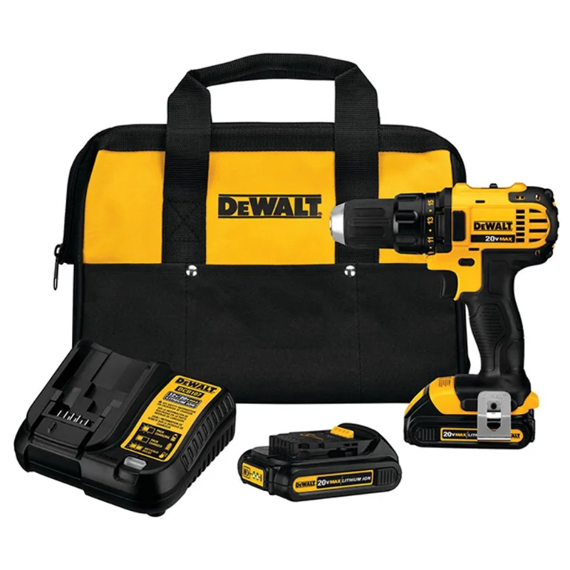 DEWALT Drill - VSR - Lithium-Ion - 1/2-in - 20 V