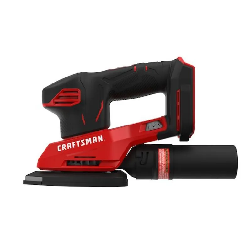 CRAFTSMAN 20-V Cordless Detail Sander - Red and Black