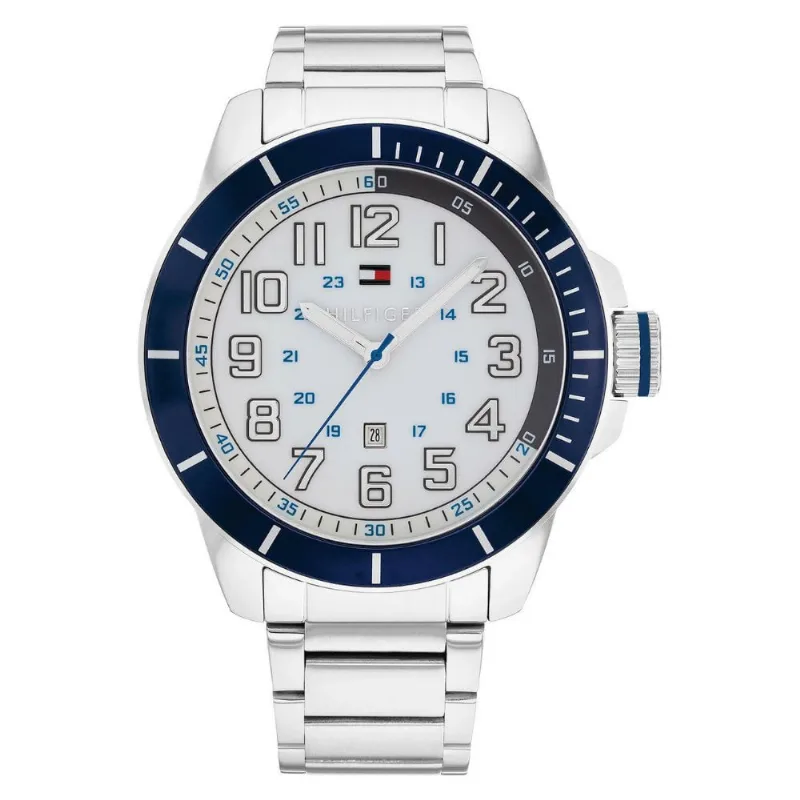 RELOJ TOMMY HILFIGER 1791073 ACERO - BLANCO