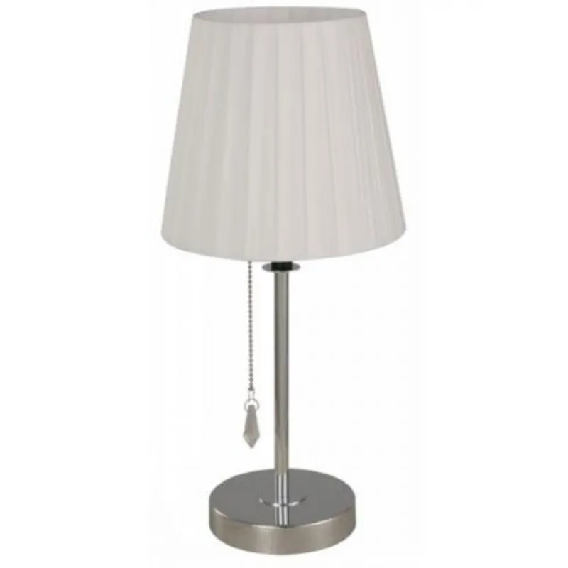 Lampara De Mesa Cromo 1L E27 40W