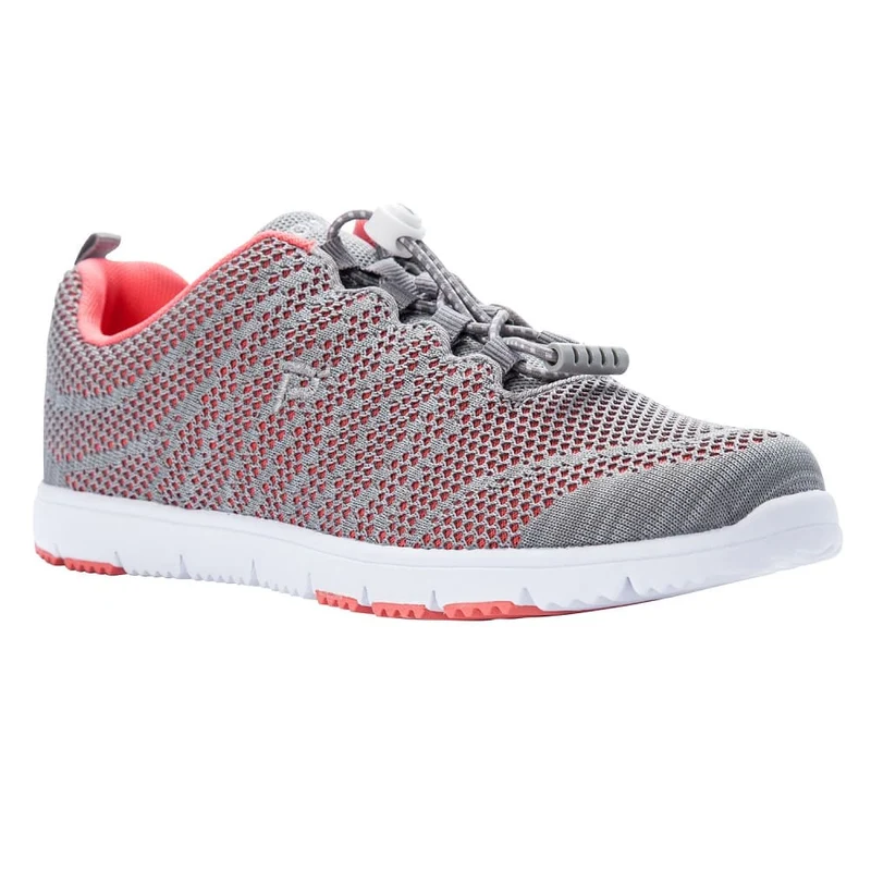 Propet Women's TravelWalker Evo Active Shoes 12 / W(D) / Coral/Grey