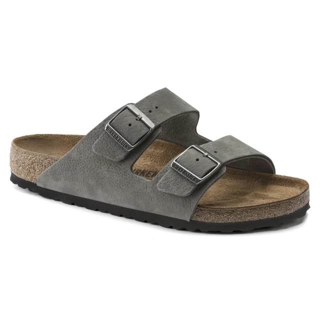 Arizona Nubuck Leather - Regular Desert Buck Whale Gray / 41