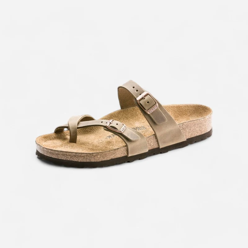 Birkenstock Mayari Oiled Leather Tobacco / 38 / Regular