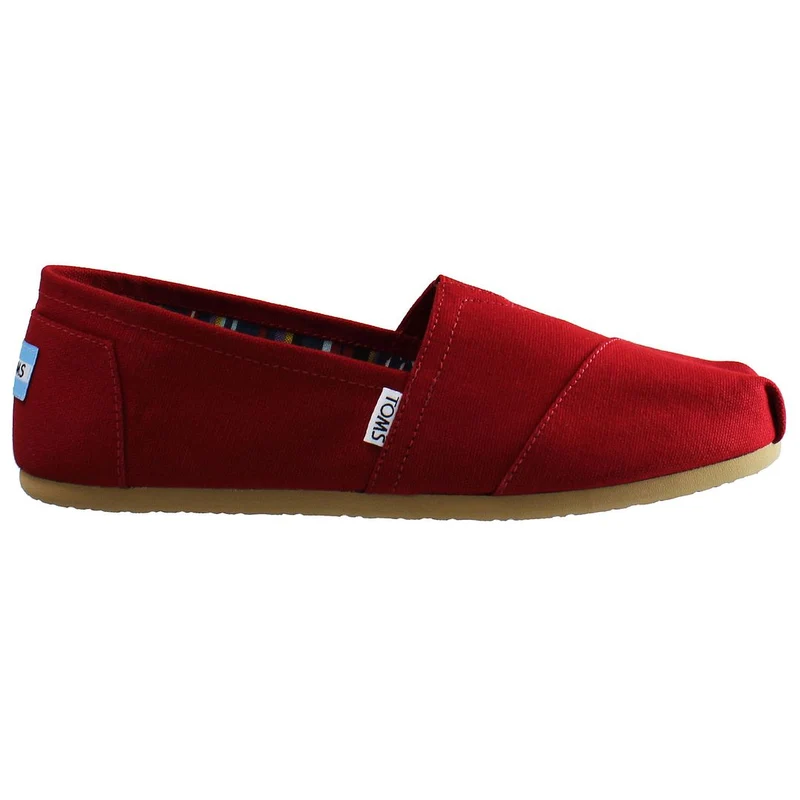 Toms Alpargatas Womens Red Espadrilles 10