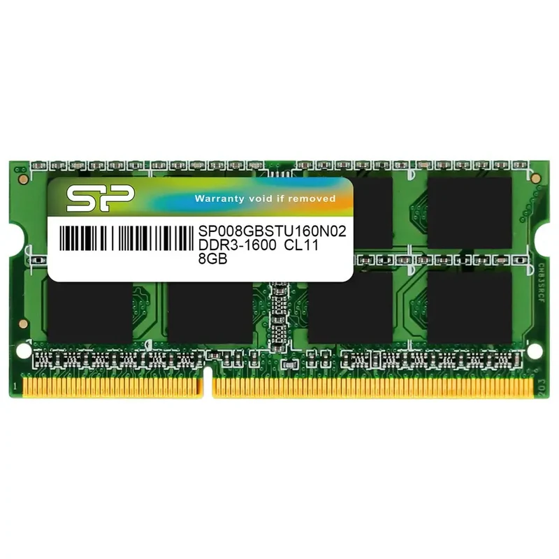 Silicon Power 8GB (1x8GB) 1600MT/s CL11 1.5V DDR3 SODIMM for Upgrade Desktop PC Laptop RAM - SP008GBSTU160N02 Umart Online