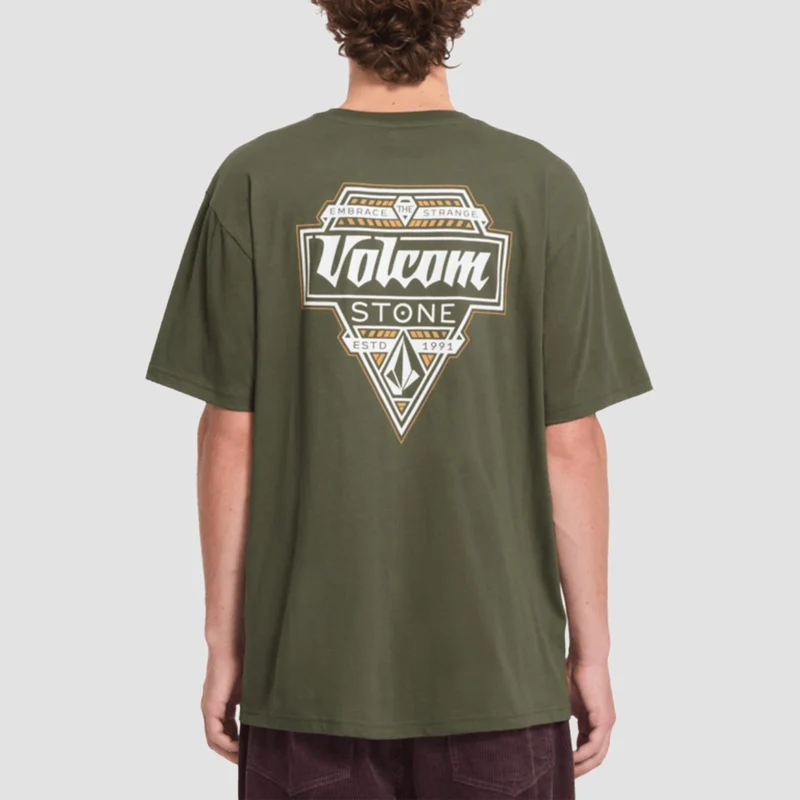 Volcom Linear T-Shirt Wintermoss Medium