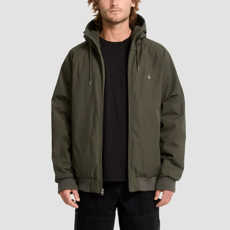 Volcom Hernan 10K Jacket Rinsed Black Large