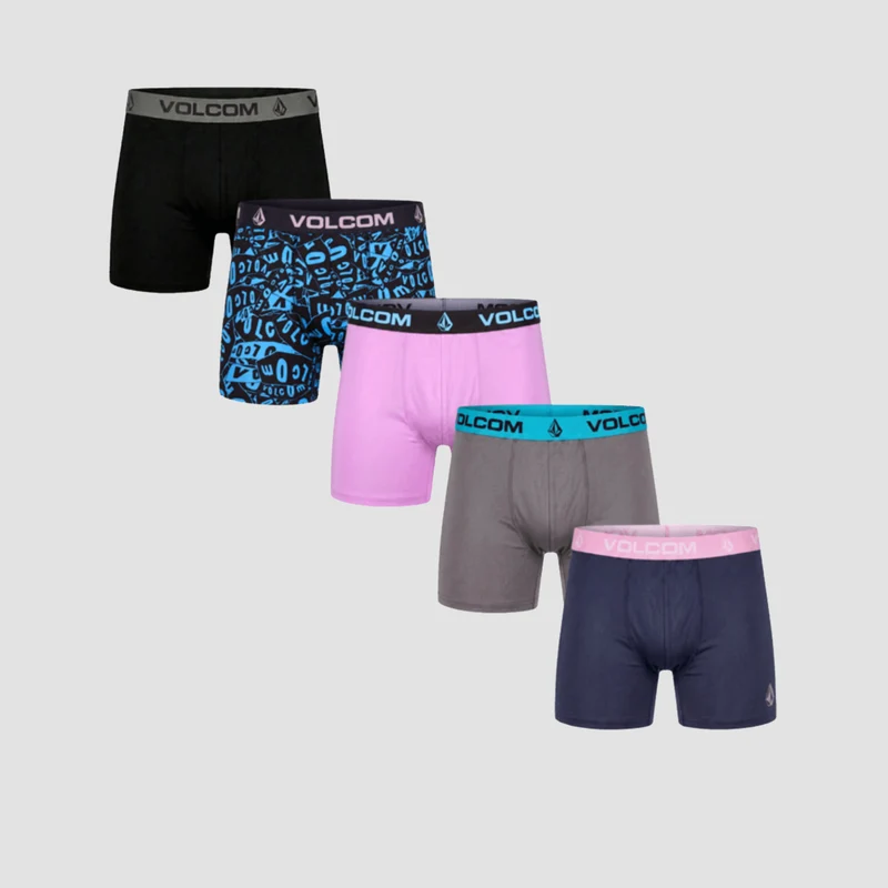 Volcom Performance Boxer Briefs 5 Pack Mix TL X-Large