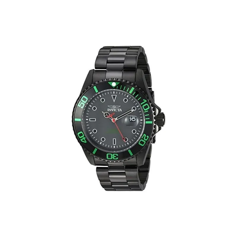 Relógio Masc INVICTA Original Pro Diver Quartz (23009) Aço Inox Prova D'Água 200 Metros Preto