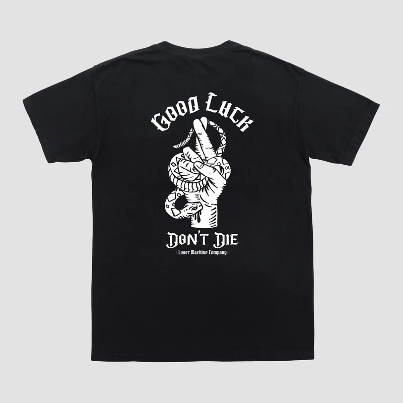 Loser Machine Anti Venom Pocket T-Shirt Black Medium / Black