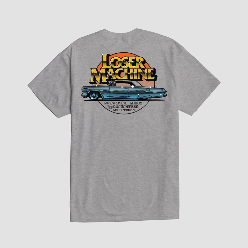 Loser Machine Good Times T-Shirt Heather Grey Large / Grey