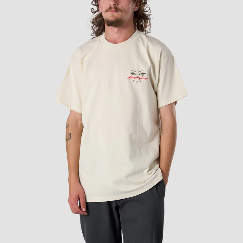 Loser Machine Street View T-Shirt Cream XX-Large / Cream
