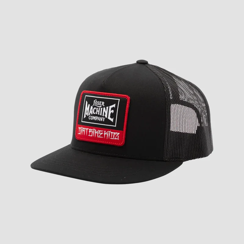 Loser Machine Segundo Trucker Cap Black Black