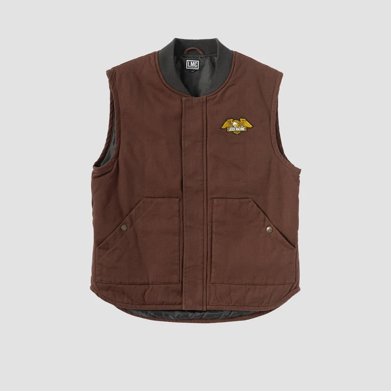 Loser Machine Condor II Vest Jacket Brown XX-Large / Brown