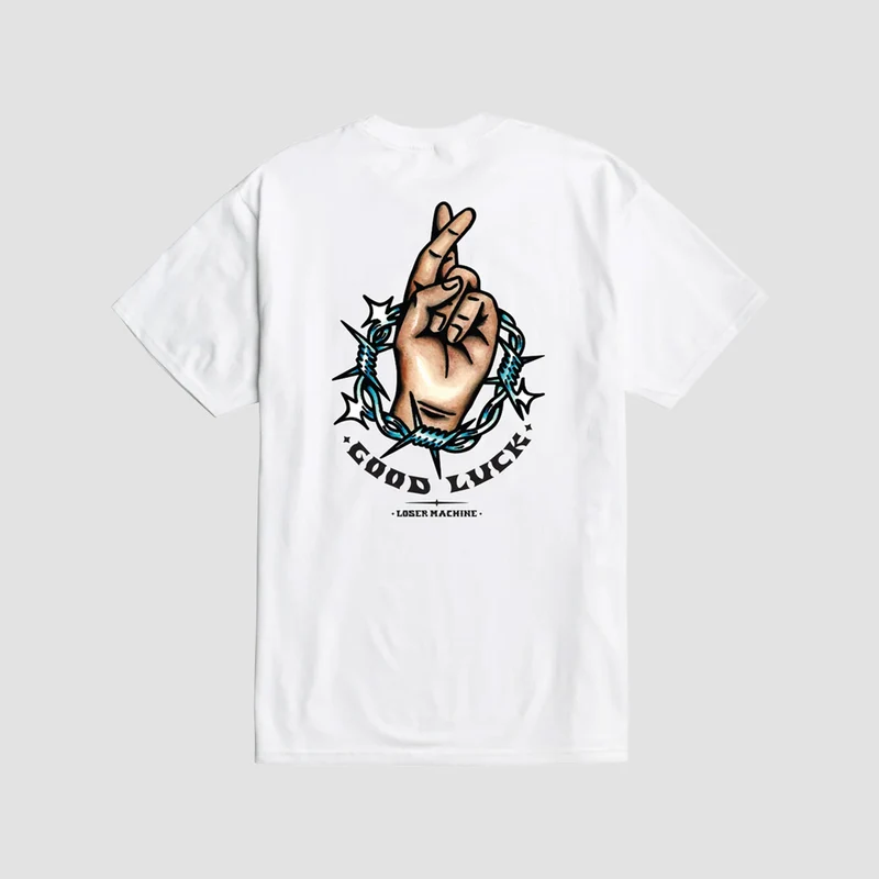 Loser Machine Steadfast T-Shirt White Medium / White