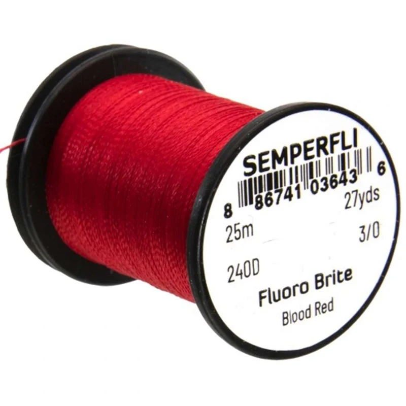 Semperfli Fluoro Brite Blood Red