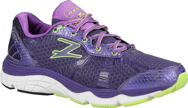 Zoot Del Mar Women's Road Neutral Run Shoe Purple/Green US 9.5