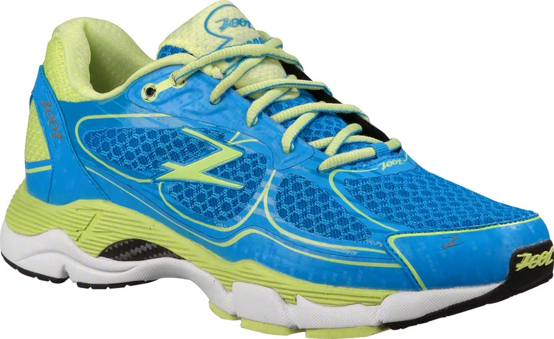 Zoot Coronado Women's Road Stability Run Shoe Pewter Blue/Green US 11