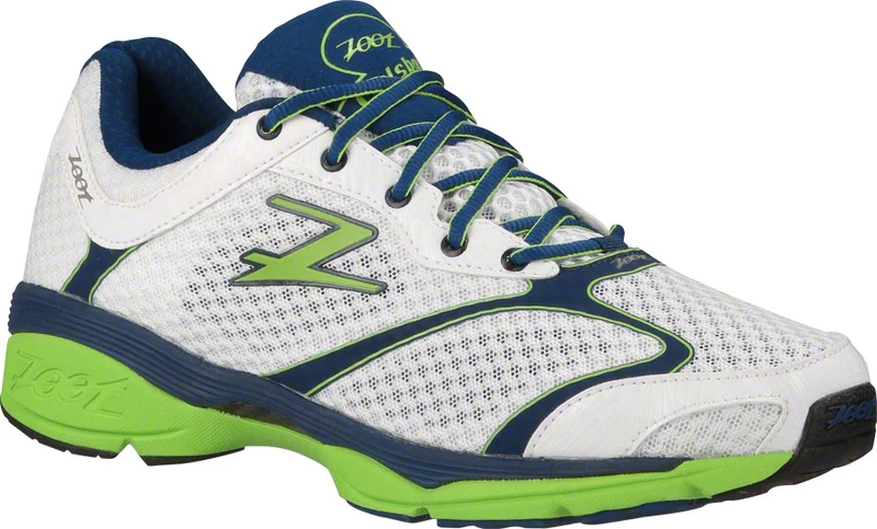 Zoot Carlsbad Road Neutral Run Shoe White/Green US 9