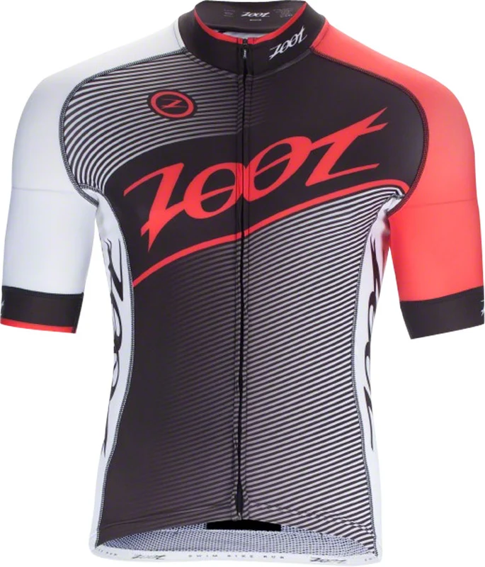 Zoot Cycle Team Men's Jersey Black/Race Day Red LG