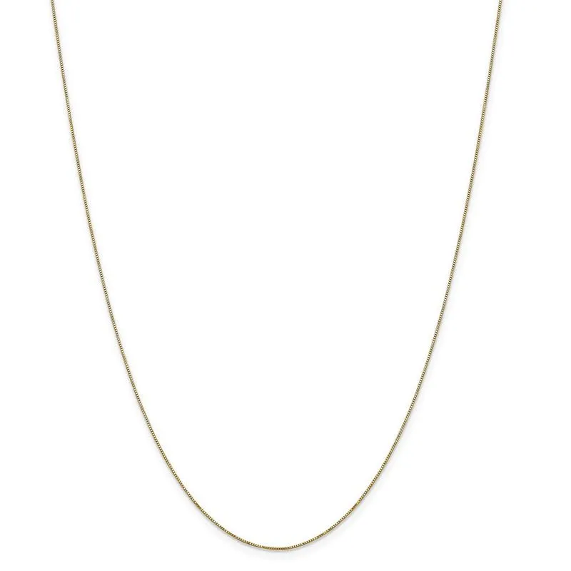 14k Cardado .5mm Caixa Corrente (cardado)