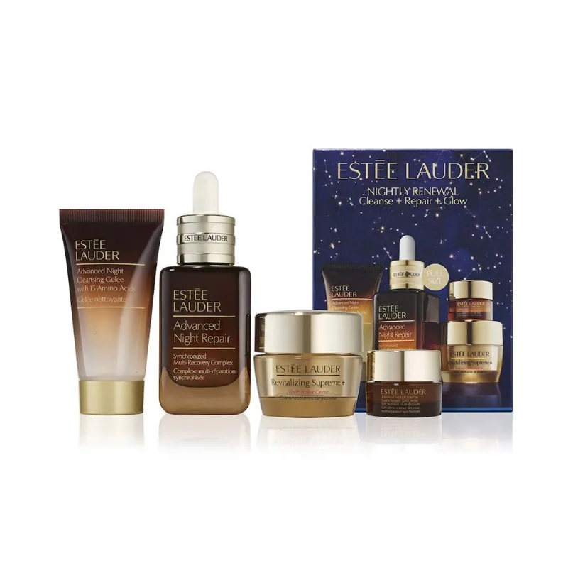 NIGHTLY RENEWAL: TRATAMIENTO DIA Y NOCHE Nightly Renewal Cleanse + Repair + Glow