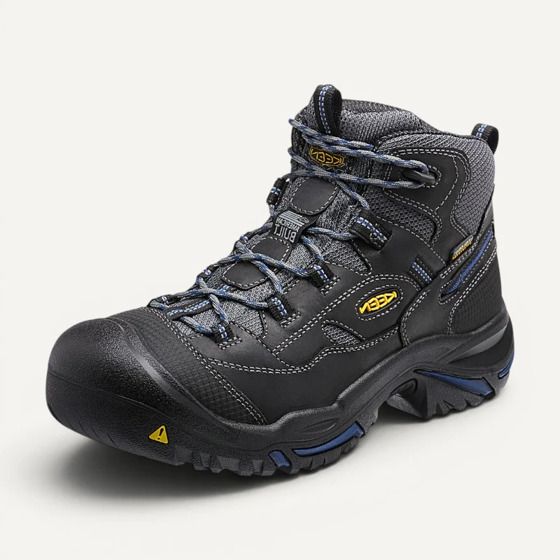 Utility Braddock Mid Wp Soft-Toe Raven/Estate Blue D / 7
