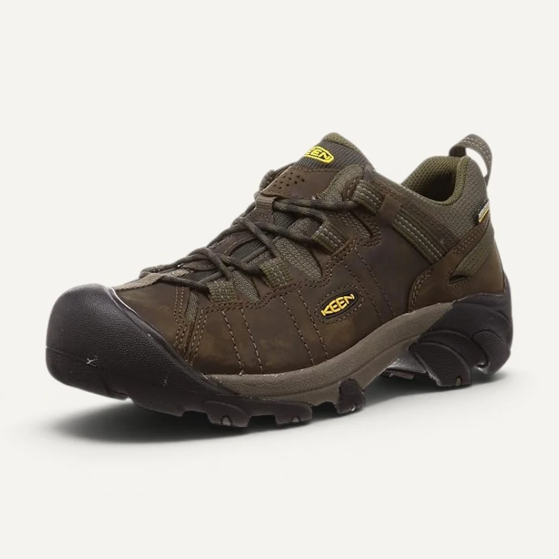 Men's Targhee II Low Waterproof Canteen/Dark Olive Medium / 14
