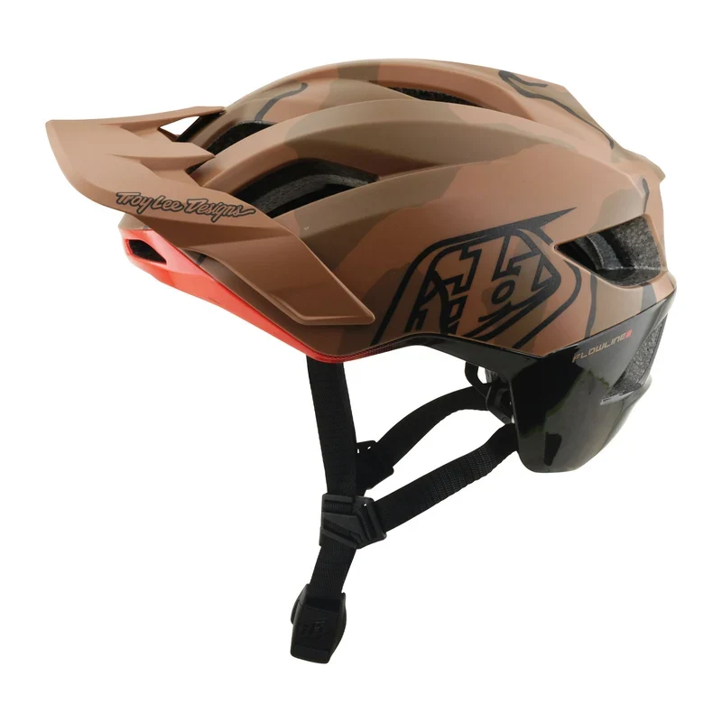 Troy Lee Designs Flowline SE Helmet w/MIPS Badge Sienna Camo / MD/LG