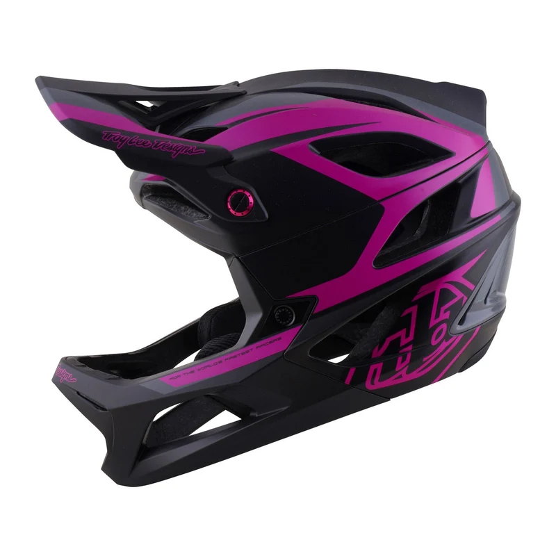 Stage 2 MIPS Helmet High VZ - Dark Gray/Neon Fuchsia / XL/XXL