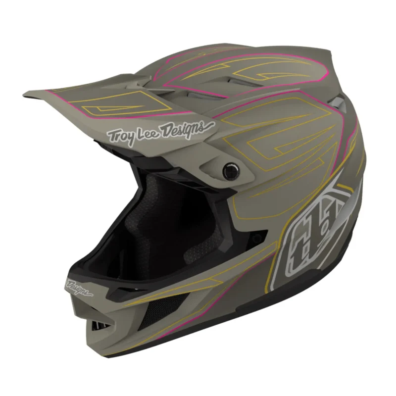 Troy Lee Designs D4 Polyacrylite Helmet w/MIPS - Shadow Pro Timber / XL (60-61cm)