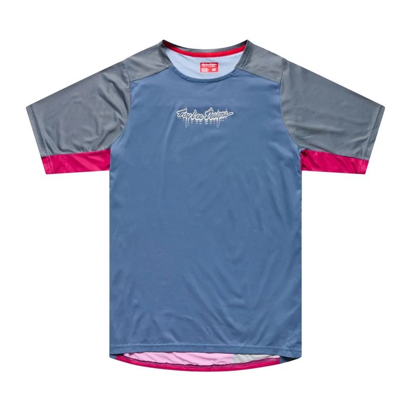 Maglia TROY LEE DESIGNS SKYLINE PRO DESCEND a maniche corte ardesia L