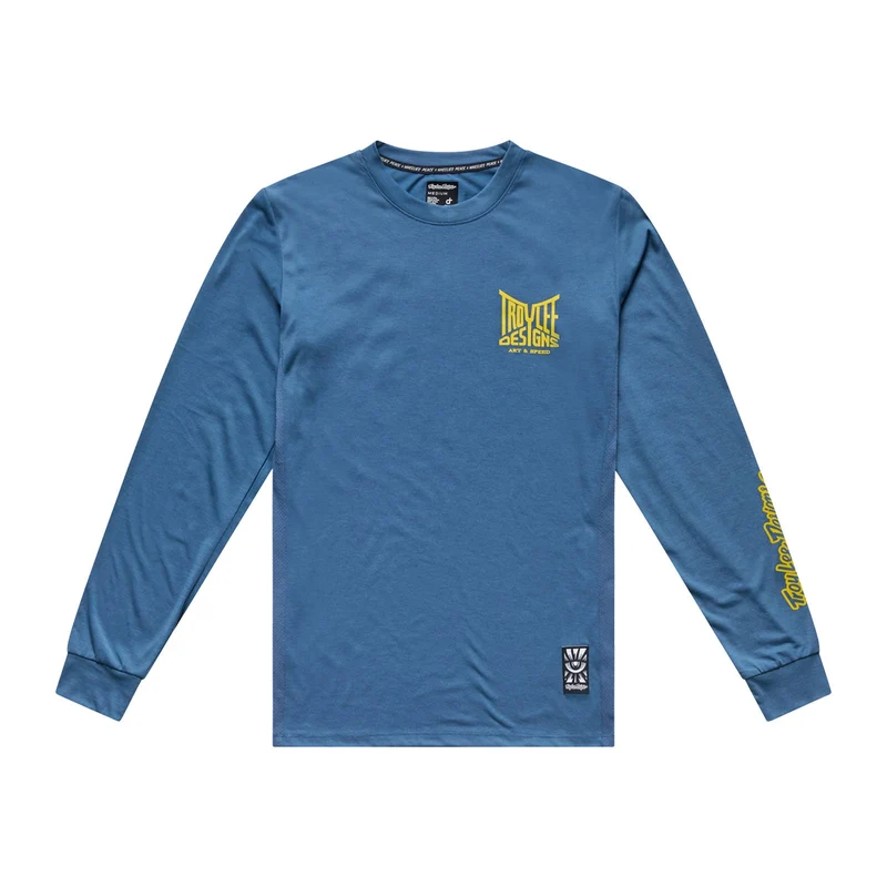 Maglia a maniche lunghe TROY LEE DESIGNS SKYLINE RIDE HANDLEBAR Slate XL