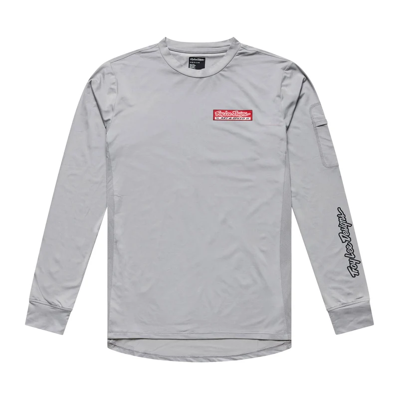 Ruckus Ride Long Sleeve Tee Custom Paint - Mid Gray / XXL