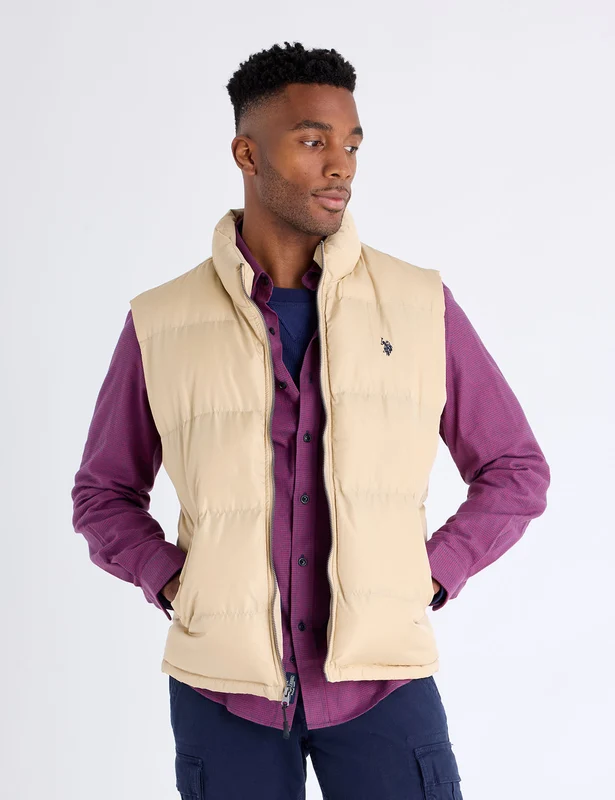 SIGNATURE VEST SHORELINE TAN / L