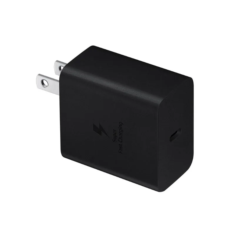 Cargador de Pared Samsung EP-T4511XBEGUS 45W Eco con Cable USB-C Carga Rápida Negro
