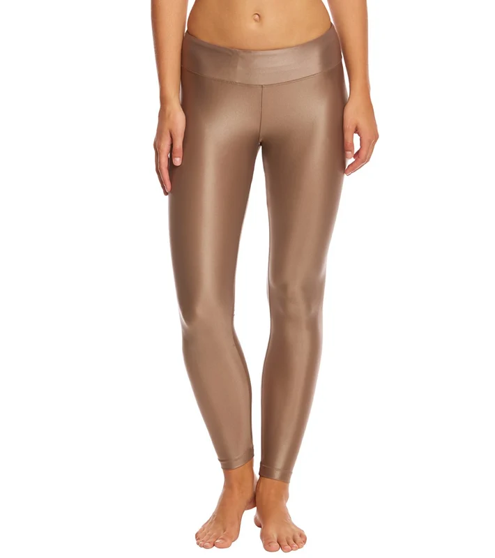 KORAL Lustrous Yoga Leggings Caramel / S