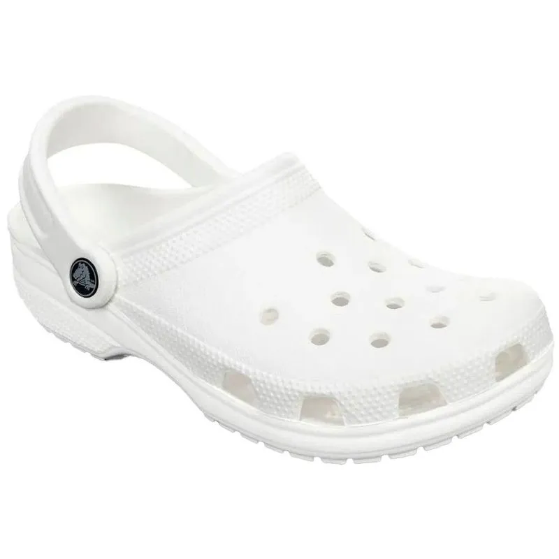 Sandália Casual N° 37 Crocs Classic Branco (MP)