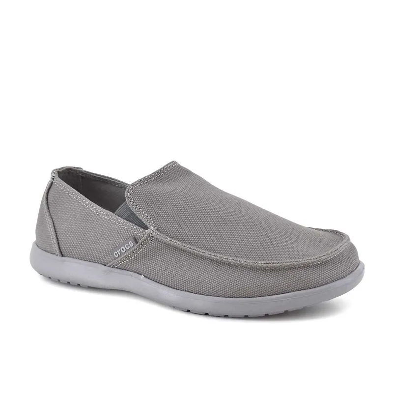 Mocasin Crocs Santa Cruz Clean Cut Talle: 41 - Color: Gris
