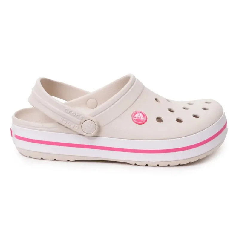 Babuche Crocs Crocband Feminina Bege Bege - 40