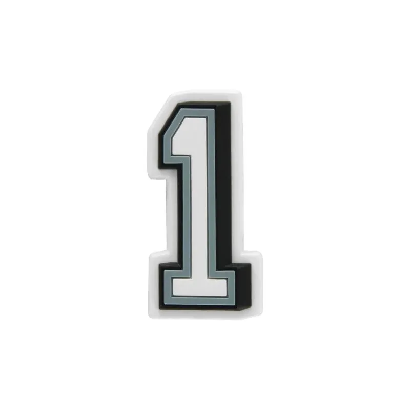 Jibbitz Charm Numero 1 Unico - Un