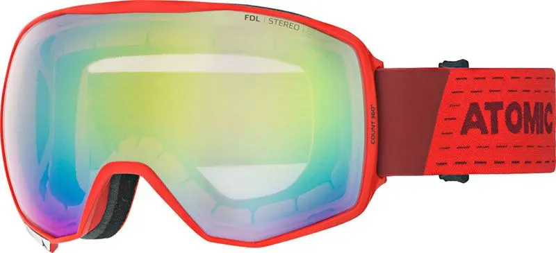 Ochelari Atomic Count 360° Stereo Red
