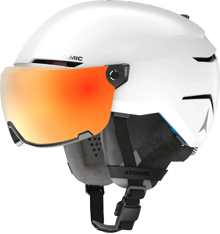 Casca Cu Ochelari Atomic Savor Amid Visor Hd White White / S (51-55) / Red Hd Cat. Hd 3-2