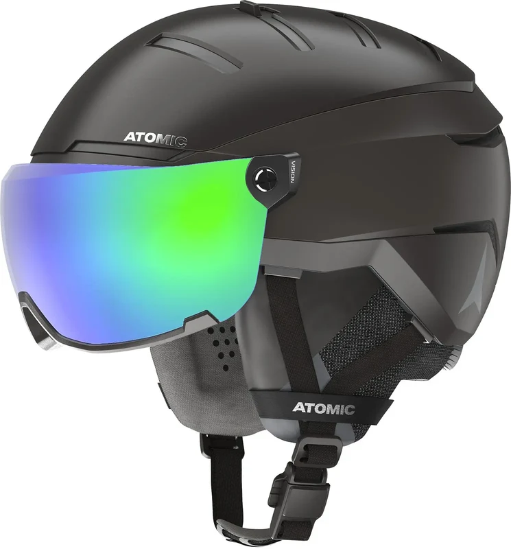 Casca Cu Ochelari Atomic Savor Gt Amid Visor Hd Black Black / XL (63-65) / Green Stereo Cat. Hd 3-2