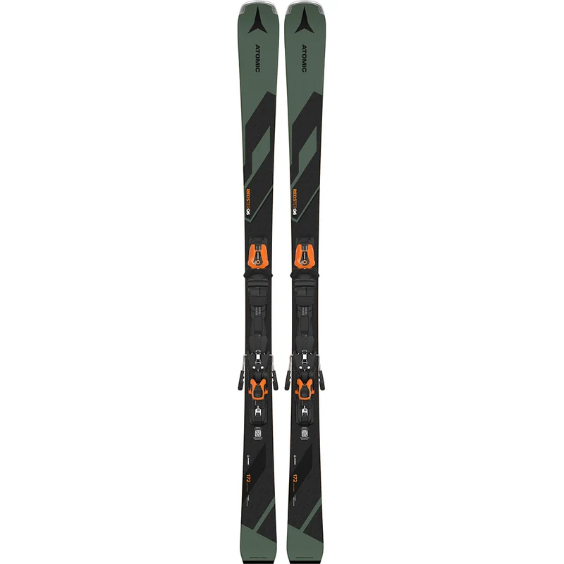 Ski Unisex Atomic Redster Q6 + Mi 12 GW Green/Black / 172 cm