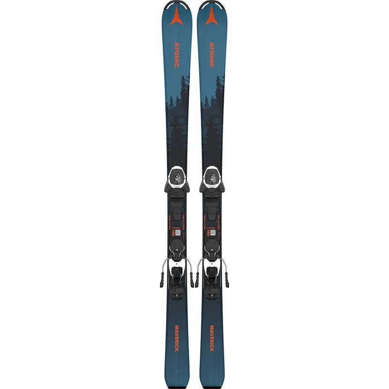 Ski Copii Atomic Maverick Jr 130-150 + L6 GW Blue/Black / 150 cm