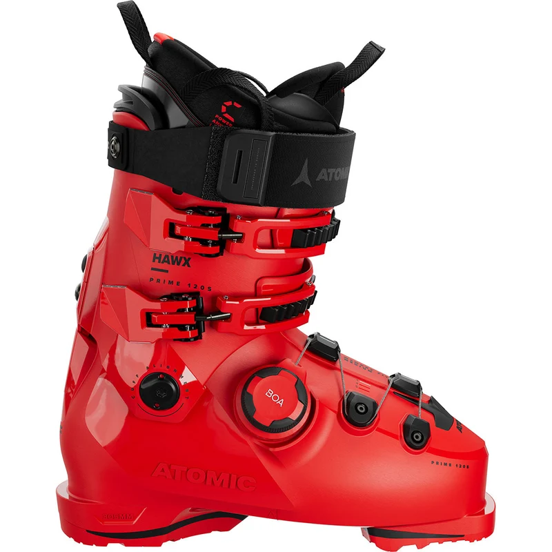 Clapari Unisex Atomic Hawx Prime 120 S Boa Red/Black / 28/28.5 Mondo