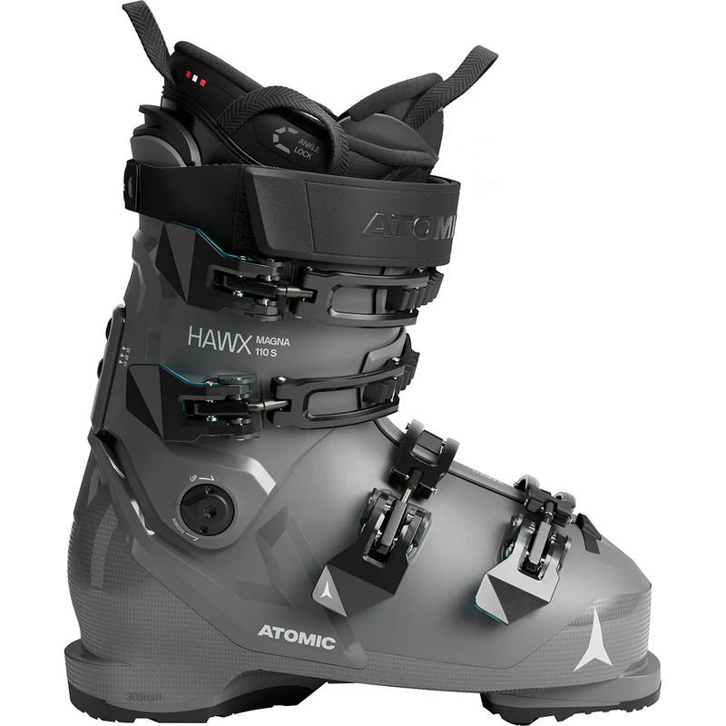 Clapari Unisex Atomic Hawx Magna 110 S Anthracite/Black/Teal / 28/28.5 Mondo